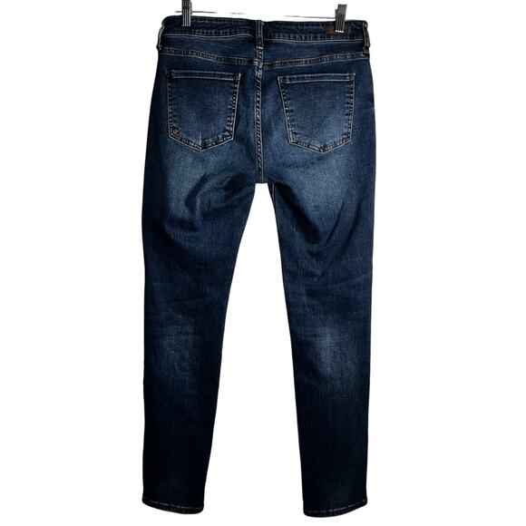 KUT from the Kloth Boyfriend Jeans Size 4 Medium Wash Stretch Straight Denim - Picture 3 of 7